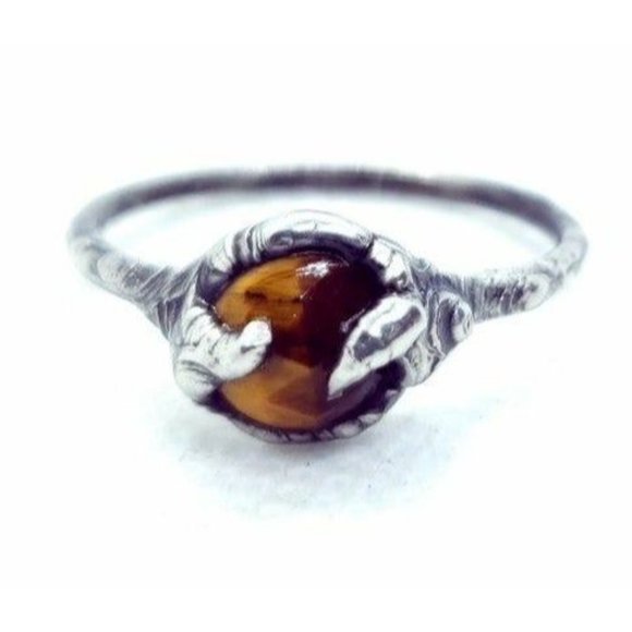 Tiger eye ring size 11.5 - Picture 7 of 12